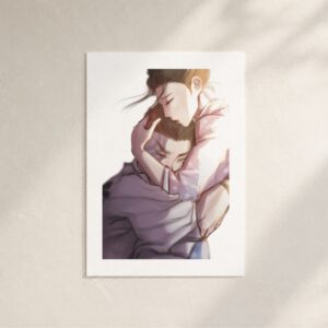Akaza & Koyuki Art Print