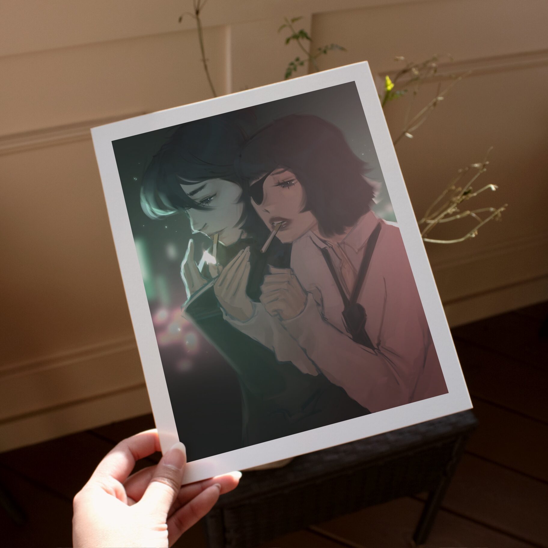 Aki & Himeno Art Print 8x10