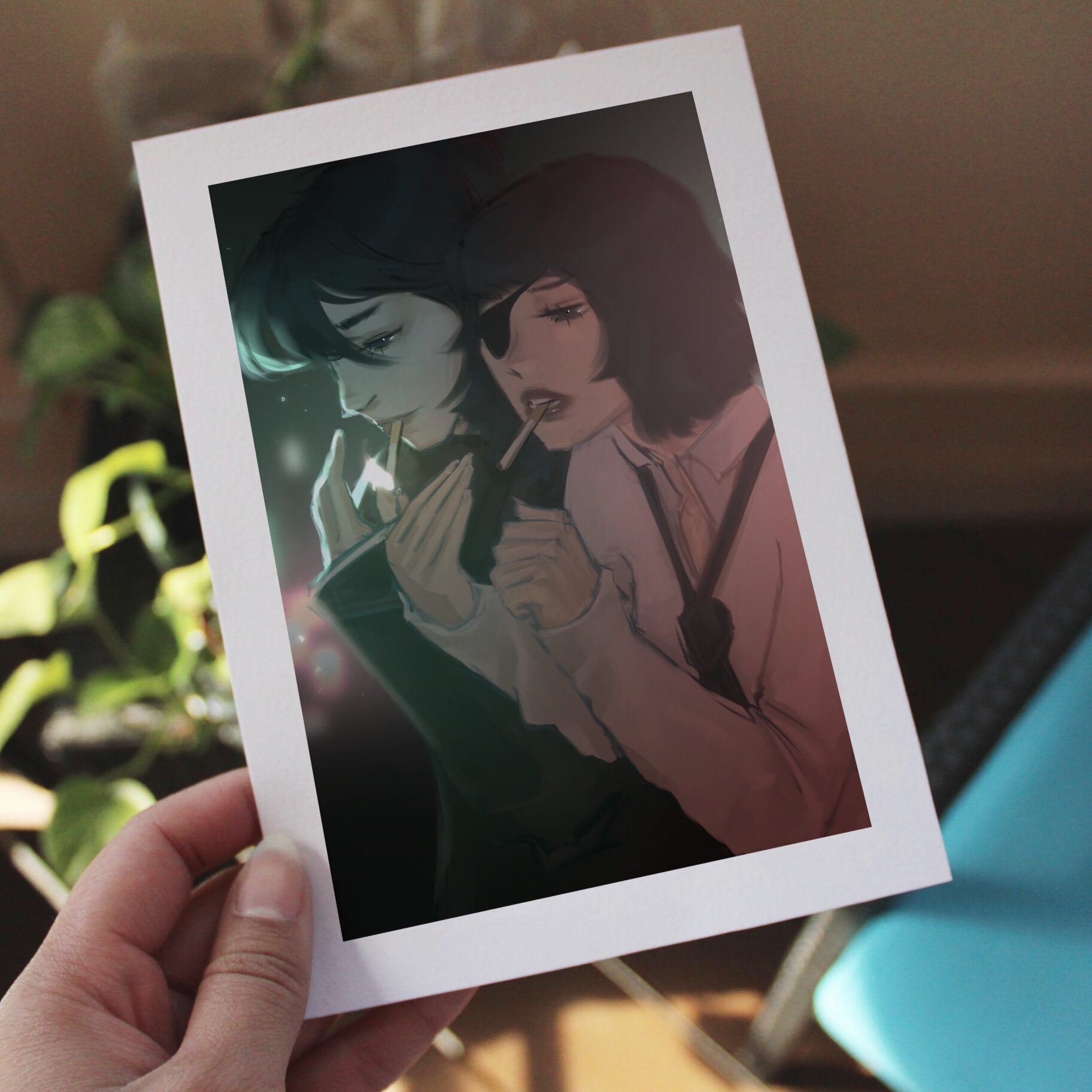 Aki & Himeno Art Print 5x7