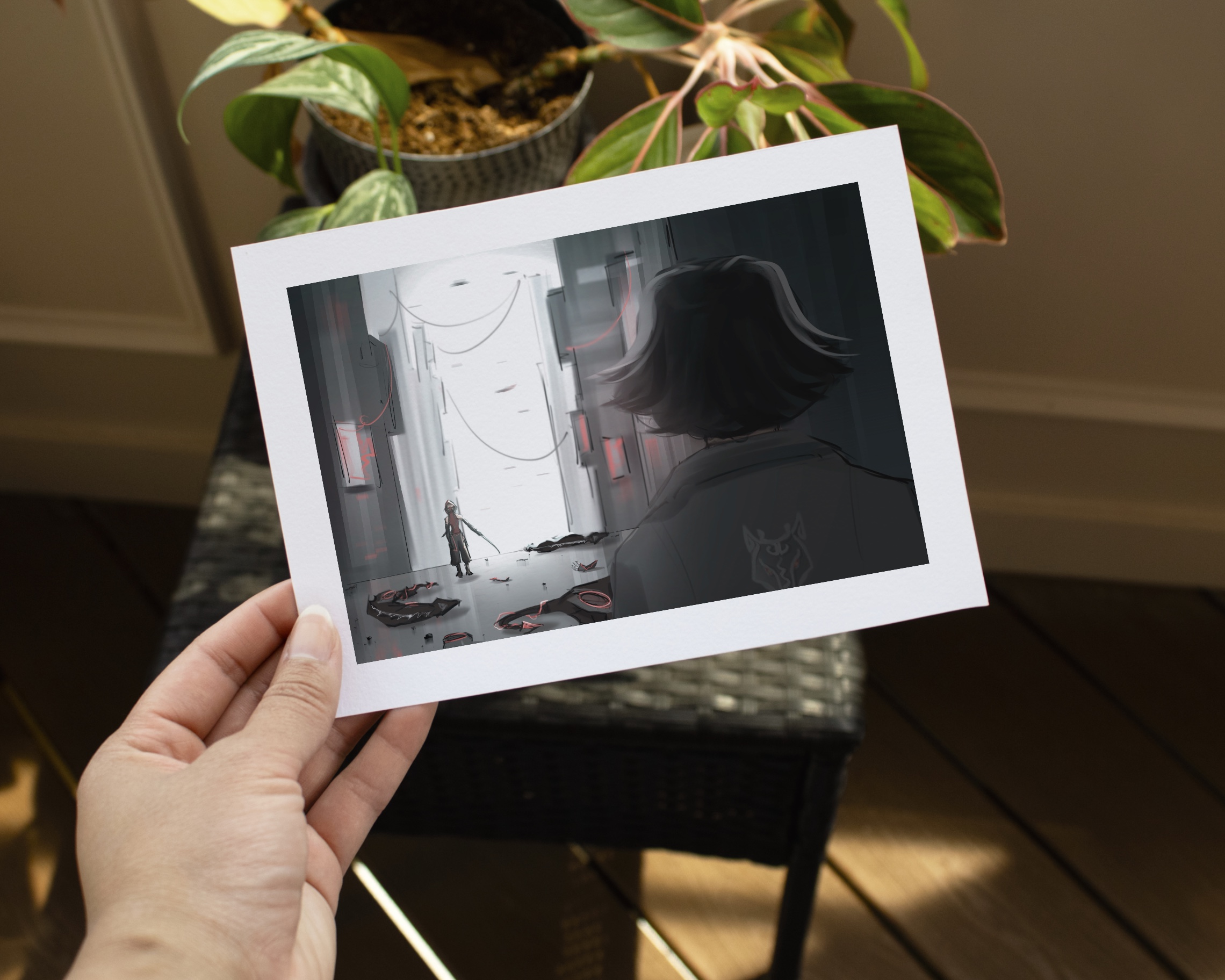 Little Red Riding Hood Art Print Series 5x7 - Image 5