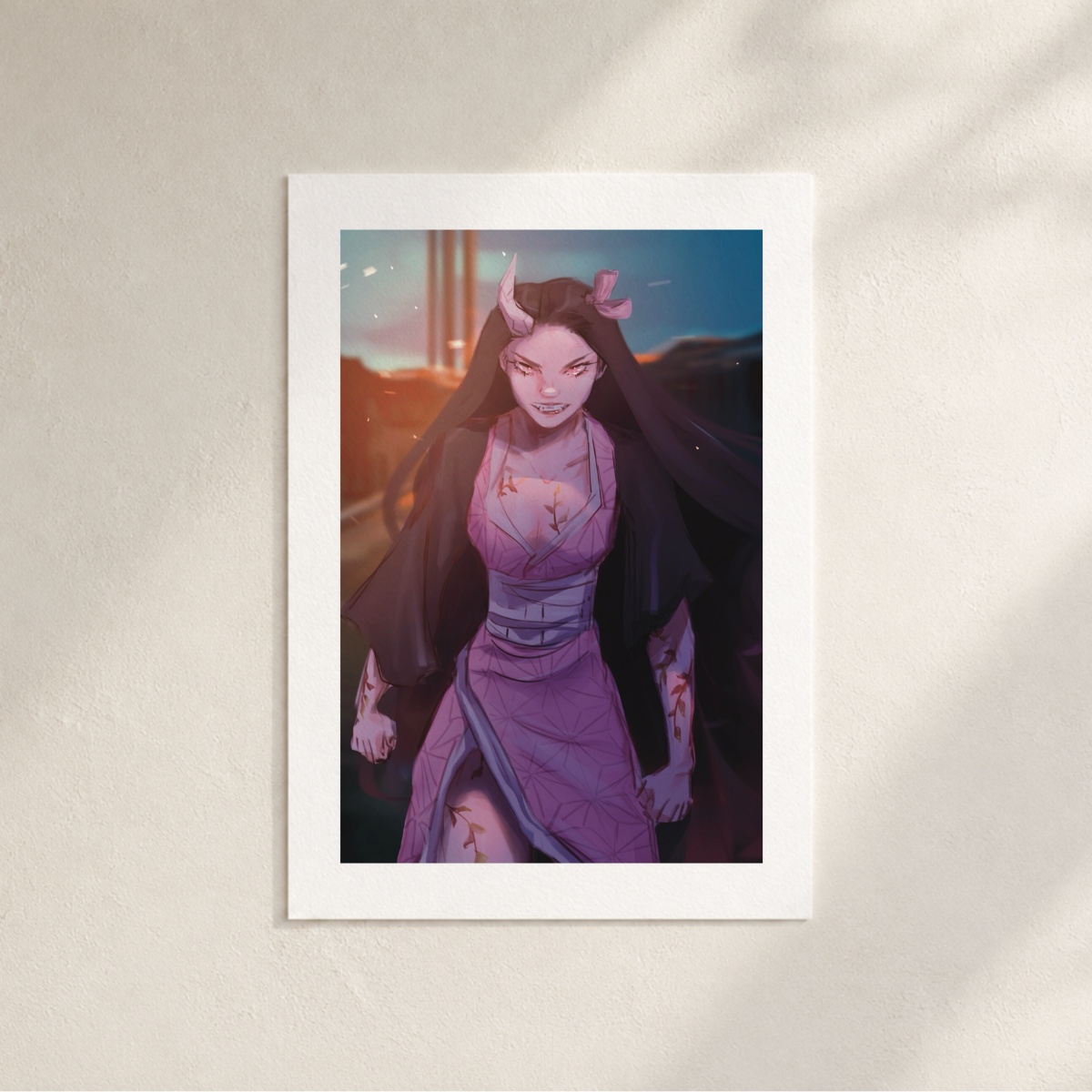 Nezuko Art Print