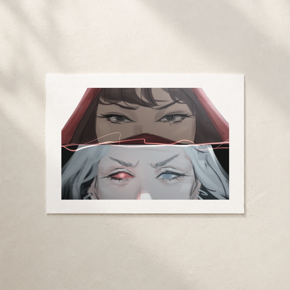 Little Red Riding Hood Art Print Series 5x7 - Image 5
