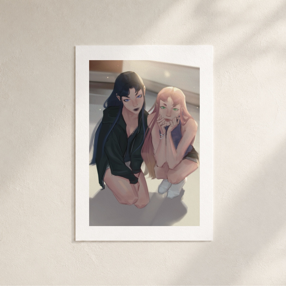 Starfire & Blackfire Art Print