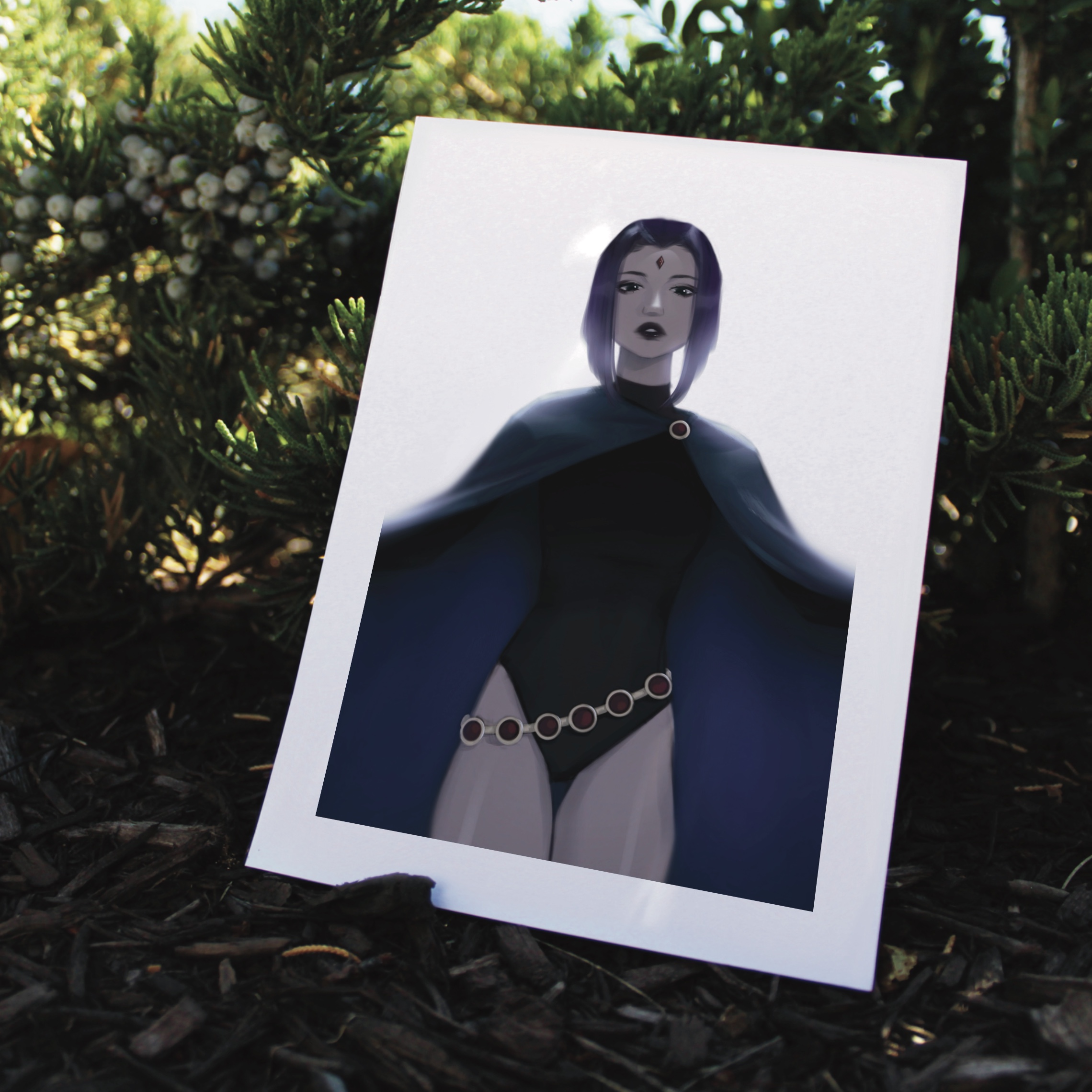 Raven Art Print 5x7 - Image 2