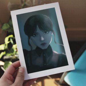 Wednesday Art Print 5x7