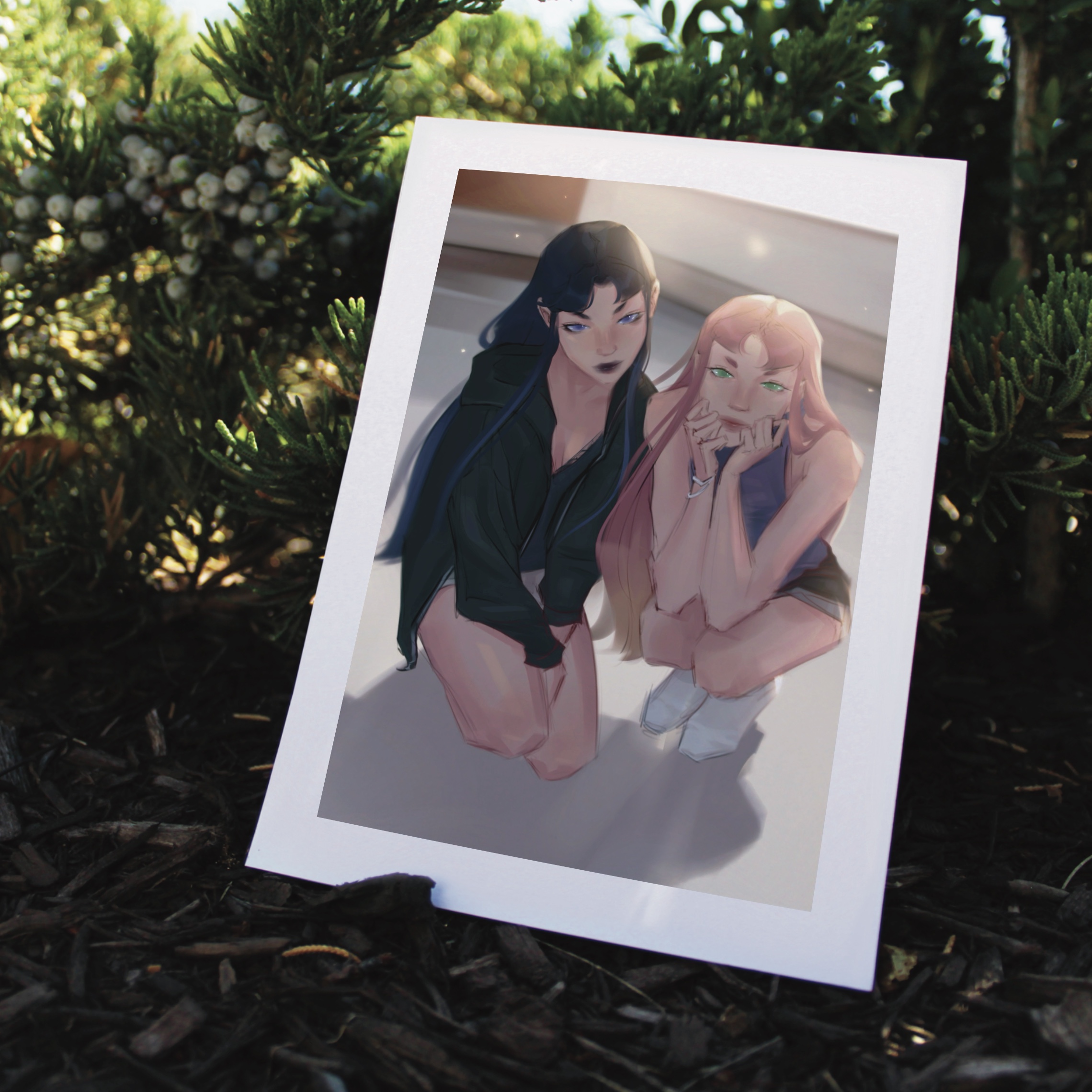 Starfire & Blackfire Art Print 5x7 - Image 2
