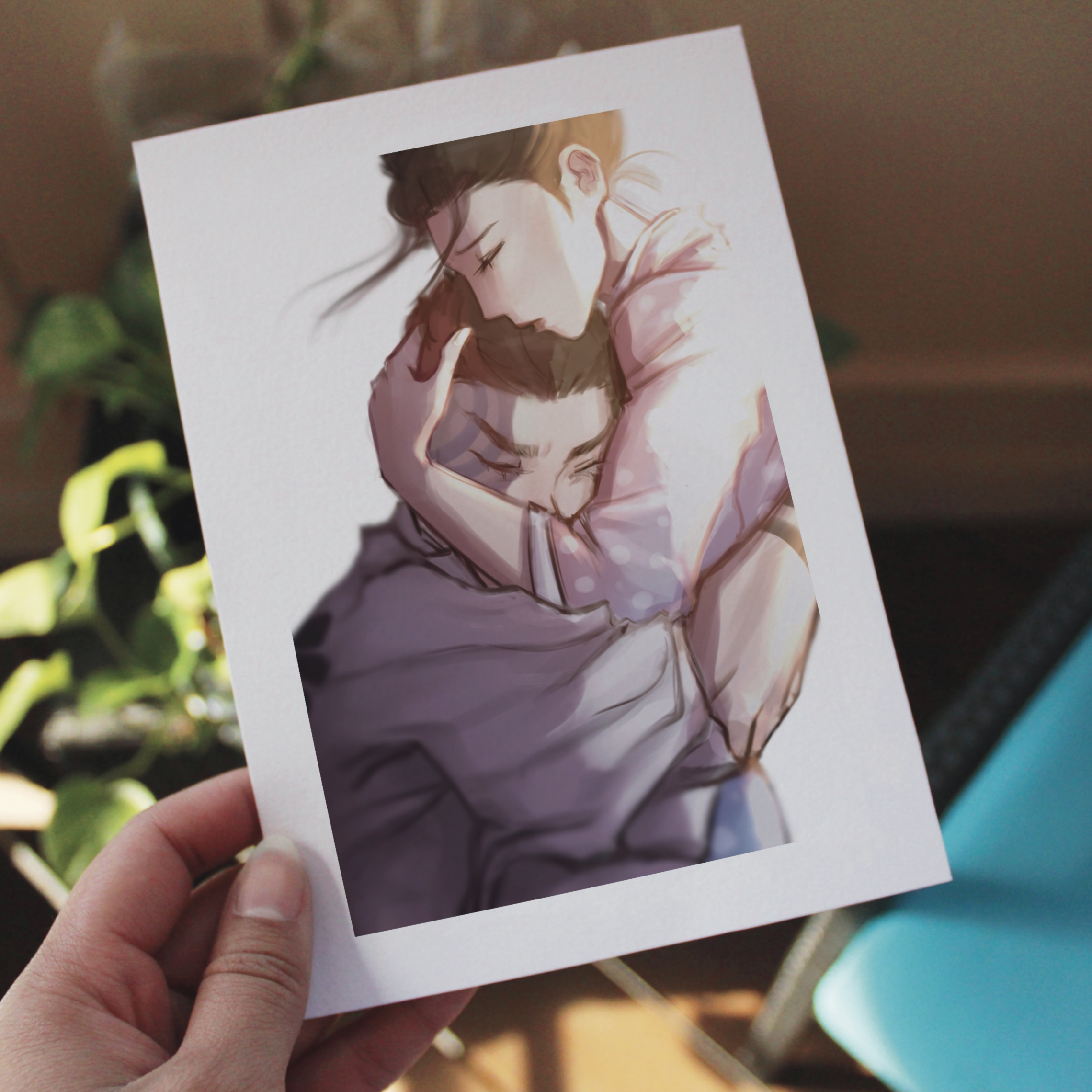 Akaza & Koyuki Art Print 5x7
