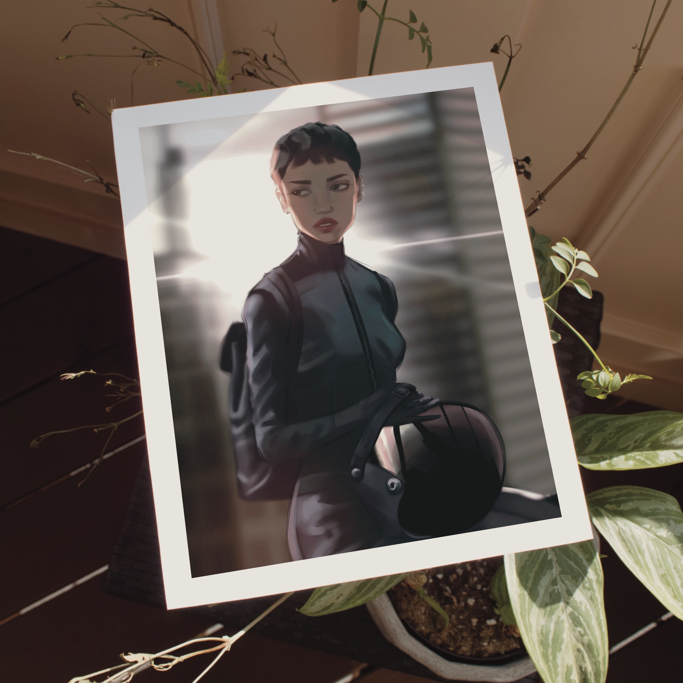 Selina Art Print 8x10 - Image 2