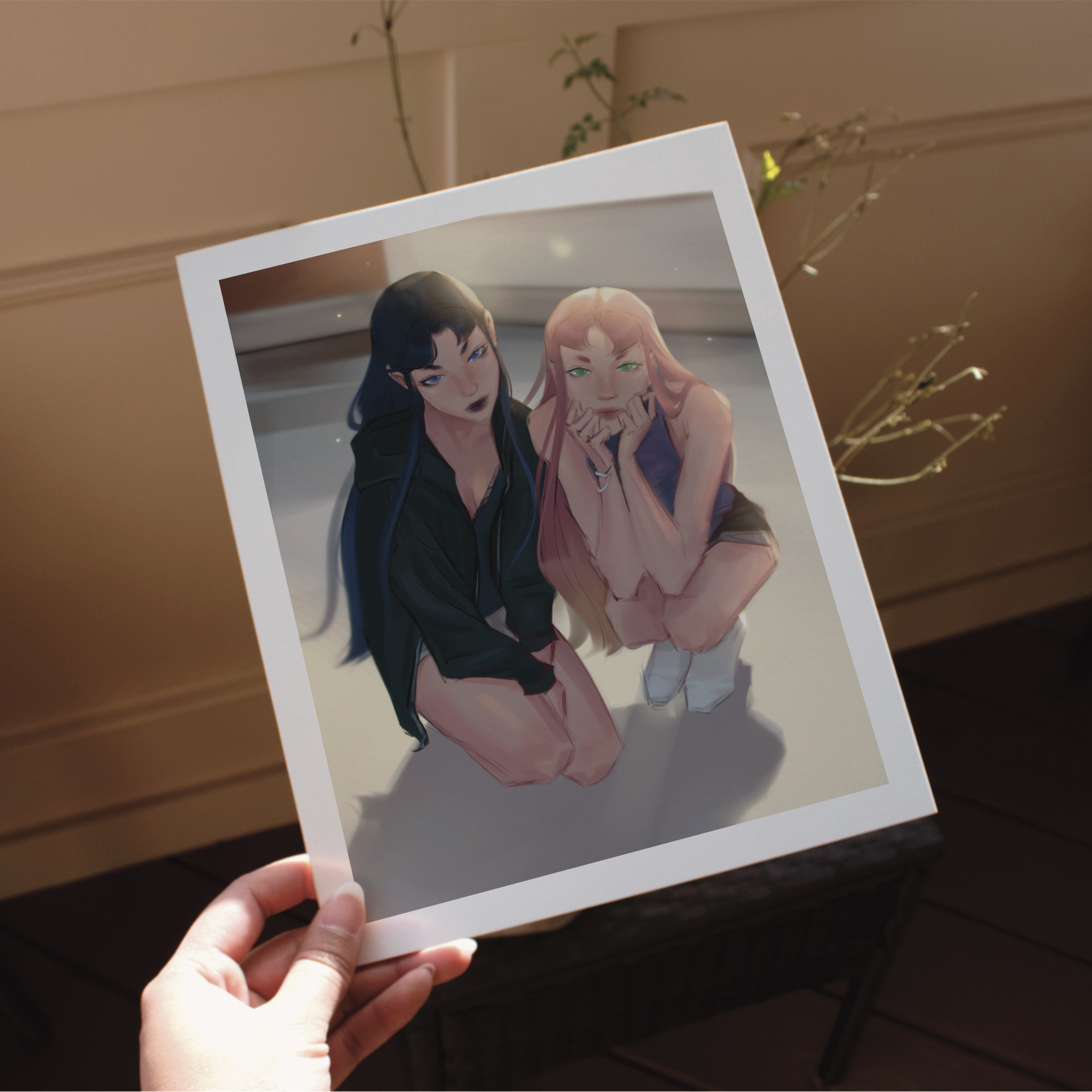 Starfire & Blackfire Art Print 8x10