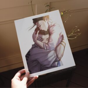 Akaza & Koyuki Art Print 8x10