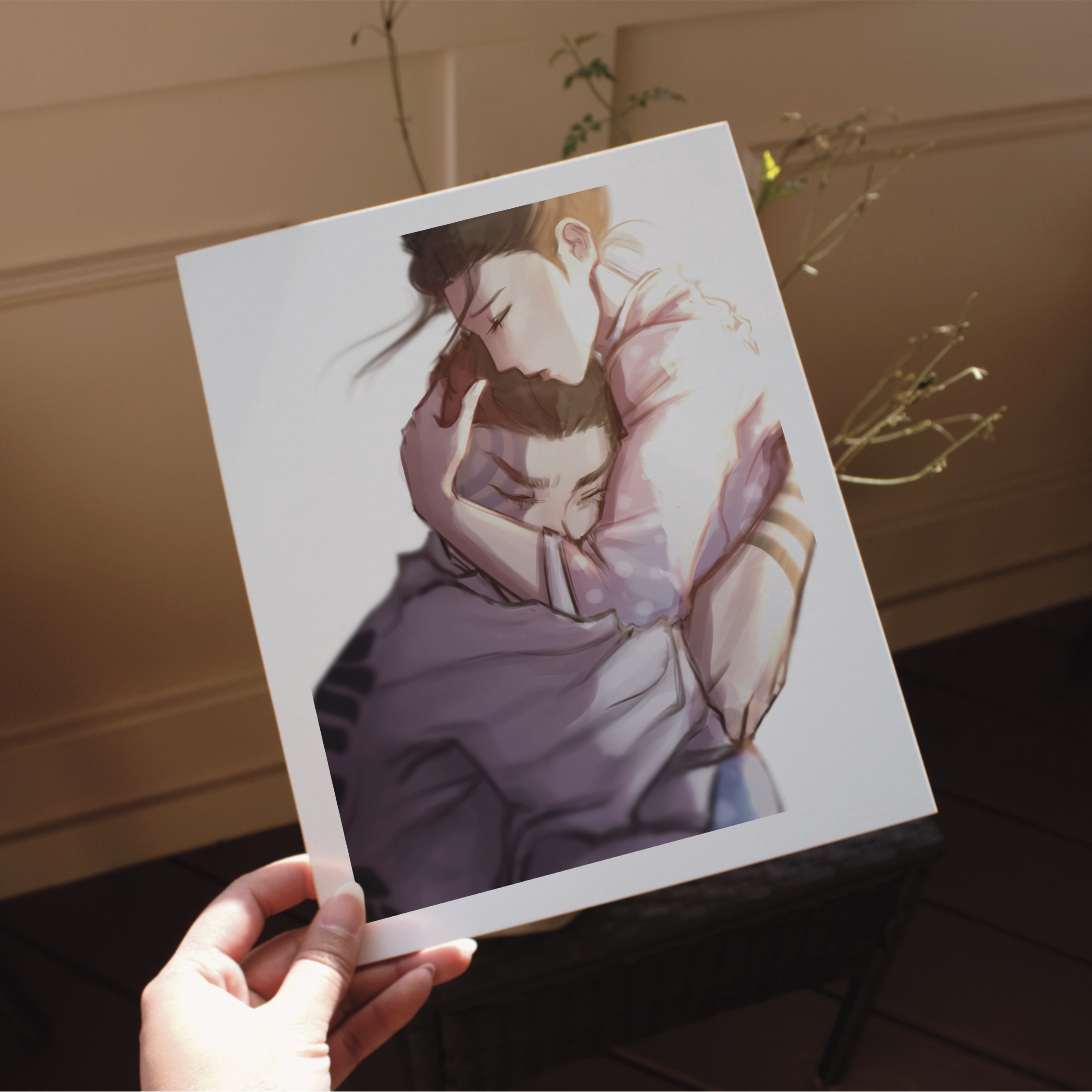 Akaza & Koyuki Art Print 8x10